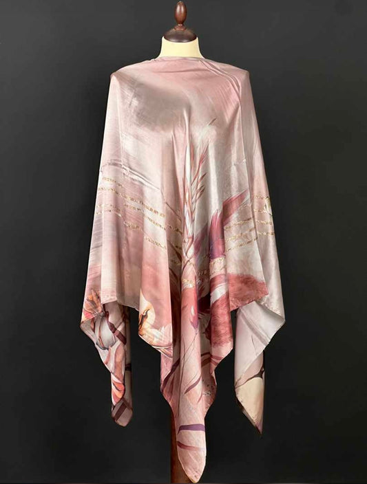 Isharp satin silk - feather rose