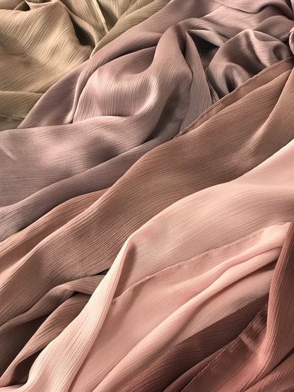 Schal satin - pinky